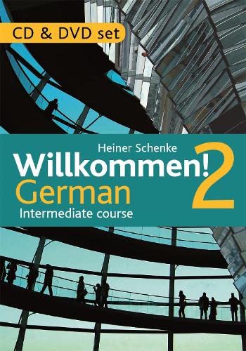 Imagen de archivo de Willkommen! 2 German Intermediate course: CD and DVD set a la venta por Ebooksweb