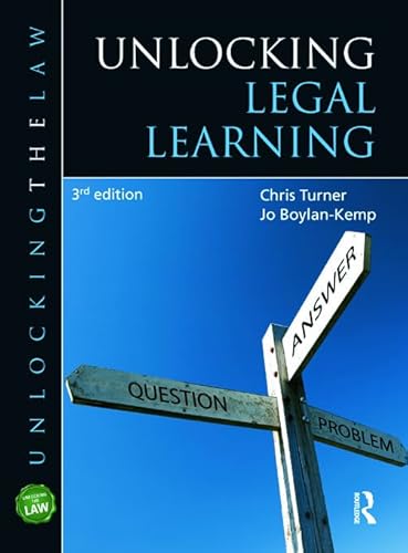 Imagen de archivo de Unlocking Legal Learning a la venta por Revaluation Books