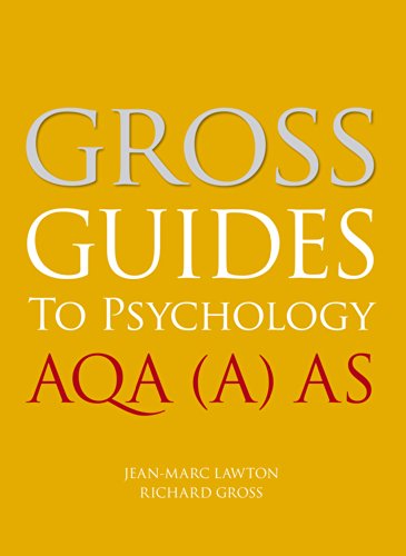 Beispielbild fr Gross Guides to Psychology: AQA (A) AS zum Verkauf von WorldofBooks