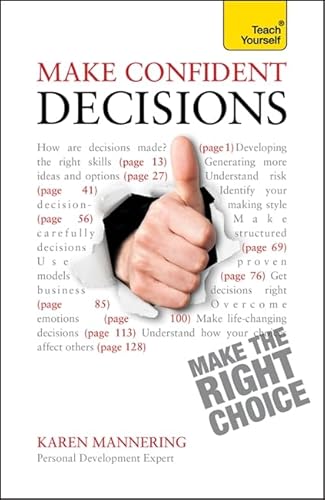 Beispielbild fr Make Confident Decisions zum Verkauf von Better World Books