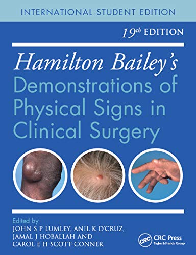 9781444169188: Hamilton Bailey's Physical Signs: Demonstrations of Physical Signs in Clinical Surgery, 19th Edition