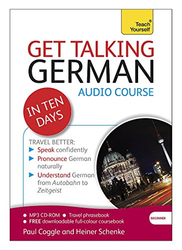 Imagen de archivo de Get Talking German in Ten Days A Teach Yourself Audio Course a la venta por Books From California