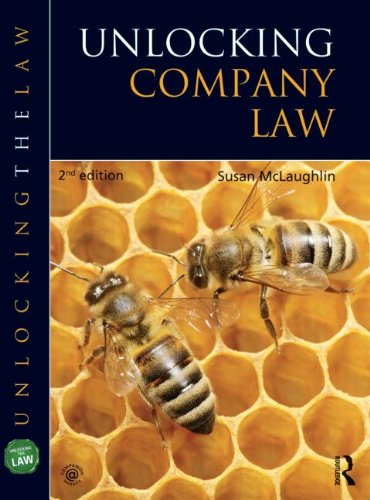 Unlocking Company Law (Unlocking the Law) (9781444171013) by McLaughlin, Susan; McLaughlin, Sue