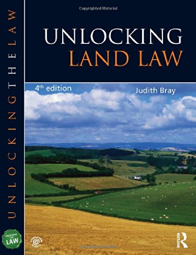 Unlocking Land Law (Unlocking the Law) (9781444174212) by Bray, Judith