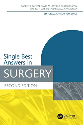 Stock image for Single Best Answers in Surgery for sale by Better World Books: West