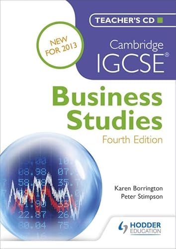 9781444176520: Cambridge IGCSE Business Studies 4th edition Teacher's CD