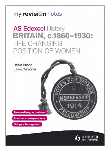 Beispielbild fr My Revision Notes Edexcel AS History: Britain, c.1860-1930: The Changing Position of Women (MRN) zum Verkauf von Reuseabook