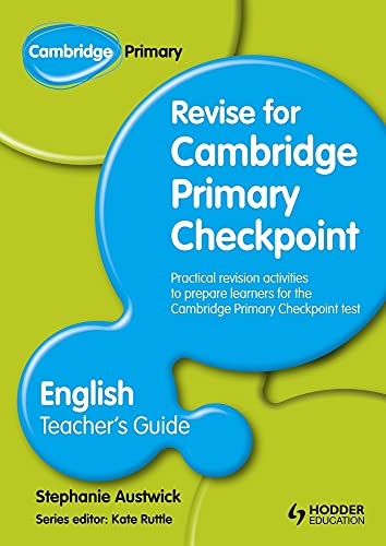 Beispielbild fr Cambridge Primary Revise for Primary Checkpoint English Teacher*s Guide zum Verkauf von Mispah books