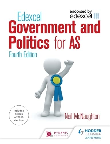 Stock image for Edexcel Government and Politics for AS for sale by Better World Books Ltd
