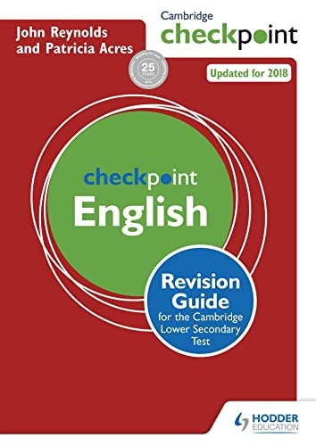 Beispielbild fr Cambridge Checkpoint English Revision Guide for the Cambridge Secondary 1 Test zum Verkauf von AwesomeBooks