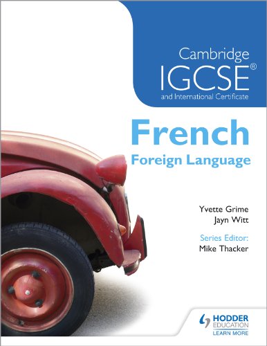 Beispielbild fr Cambridge IGCSE and International Certificate French Foreign Language zum Verkauf von Better World Books Ltd