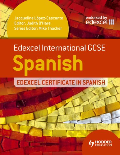 Edexcel International GCSE and Certificate Spanish (9781444181081) by Jacqueline Lopez-Cascante; Judith O'Hare