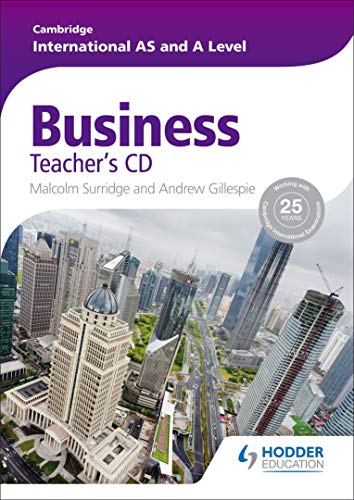9781444181418: Cambridge International AS and A Level Business Studies Teacher's CD