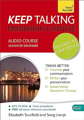 Imagen de archivo de Keep Talking Mandarin Chinese Audio Course - Ten Days to Confidence: (Audio pack) Advanced beginner's guide to speaking and understanding with confidence a la venta por WorldofBooks