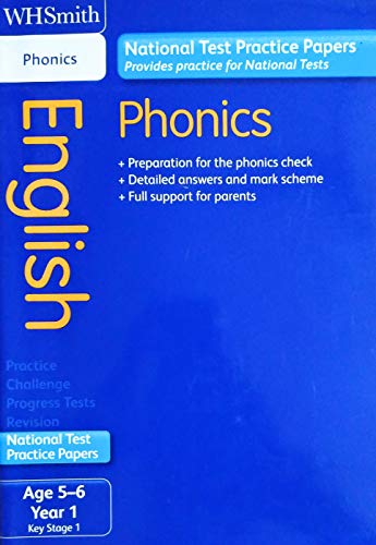 WH Smith National Tests: Key Stage 1 Phonics Screening Test 5-6 (9781444188332) by Moorcroft, Christine