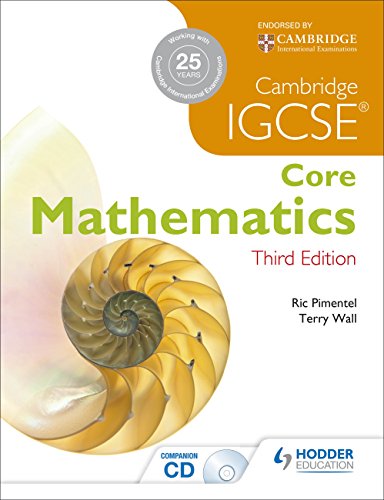 Stock image for Cambridge Igcse Core Mathematics (3rd.edition) Book + Cd for sale by Juanpebooks
