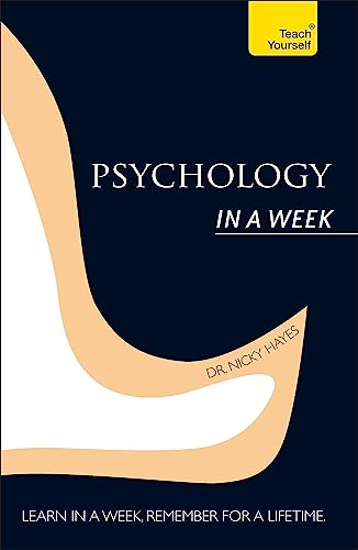 Beispielbild fr Psychology in a Week zum Verkauf von Better World Books: West