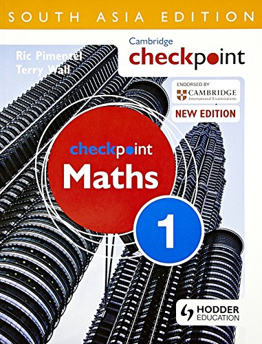 Imagen de archivo de Cambridege Checkpoint Maths Student's, Book 1 a la venta por Books Puddle