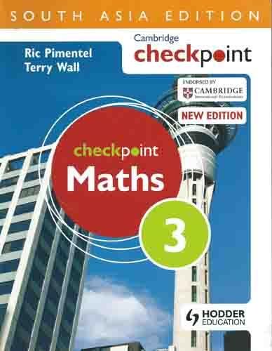 9781444198171: Cambridge Checkpoint Maths Student Book - 3 (South Asian Edition)