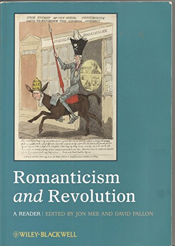 Stock image for Romanticism and Revolution: A Reader for sale by HPB-Red