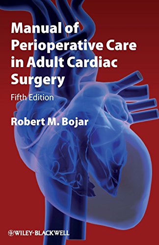 Beispielbild fr Manual of Perioperative Care in Adult Cardiac Surgery zum Verkauf von BooksRun