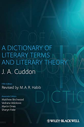 Dictionary of Literary Terms 5 (9781444333275) by Cuddon, J A