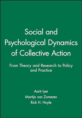 Beispielbild fr Social and Psychological Dynamics of Collective Action zum Verkauf von Blackwell's