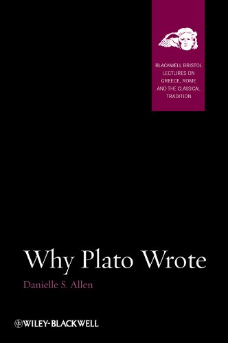 Imagen de archivo de Why Plato Wrote a la venta por Housing Works Online Bookstore