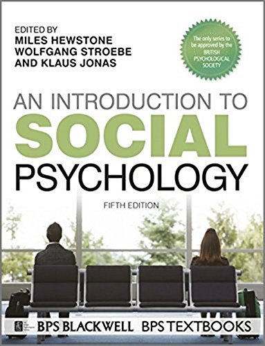 Imagen de archivo de Introduction to Social Psychology a la venta por Better World Books