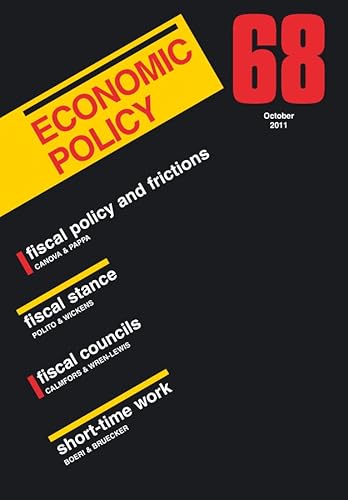 Stock image for Economic Policy 68 for sale by Phatpocket Limited