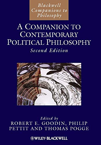 Imagen de archivo de A Companion to Contemporary Political Philosophy a la venta por BooksRun