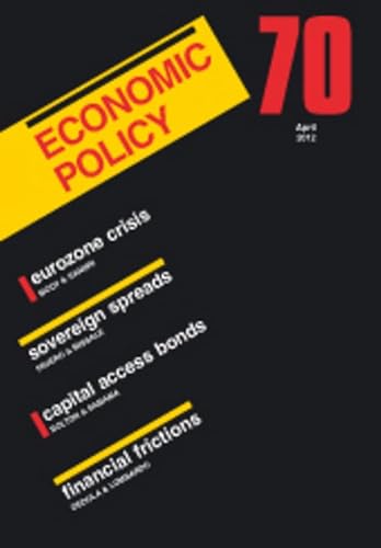 Imagen de archivo de Economic Policy: 70 a la venta por THE SAINT BOOKSTORE