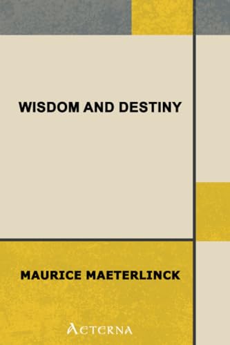 Stock image for Wisdom and Destiny for sale by Books Unplugged