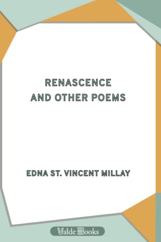 Imagen de archivo de Renascence and Other Poems a la venta por Hawking Books
