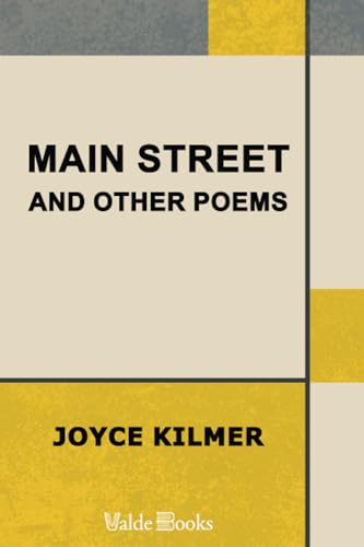 Stock image for Main Street and Other Poems for sale by Revaluation Books