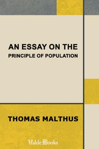 Imagen de archivo de An Essay on the Principle of Population a la venta por books4u31