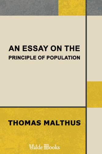 Stock image for An Essay on the Principle of Population for sale by books4u31