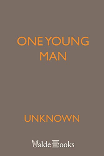 Imagen de archivo de One Young Man a la venta por Revaluation Books