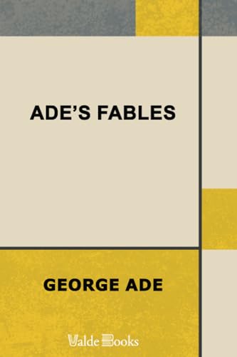 Stock image for Ade's Fables for sale by Hippo Books