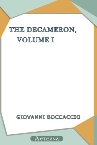Stock image for The Decameron, Volume I for sale by Revaluation Books