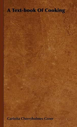 9781444652420: A Text-book of Cooking