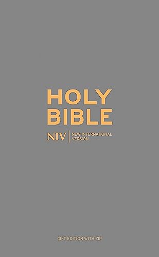 9781444702910: NIV Pocket Charcoal Soft-tone Bible with Zip (New International Version)