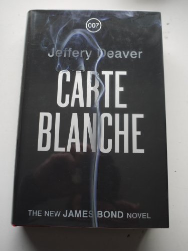 SIGNED Carte Blanche - JAMES BOND AUTOGRAPHED & NUMBERED "BLACK" FIRST EDITION