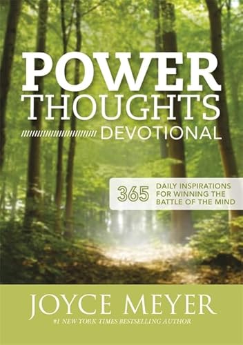 Beispielbild fr Power Thoughts Devotional: 365 daily inspirations for winning the battle of your mind zum Verkauf von WorldofBooks