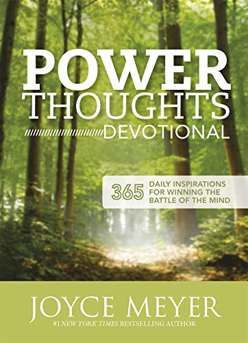 9781444750010: Power Thoughts Devotional: 365 daily inspirations for winning the battle of your mind