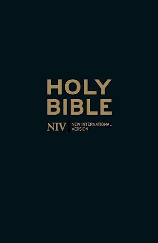 Beispielbild fr NIV Thinline Black Leather Bible (New International Version) zum Verkauf von WorldofBooks