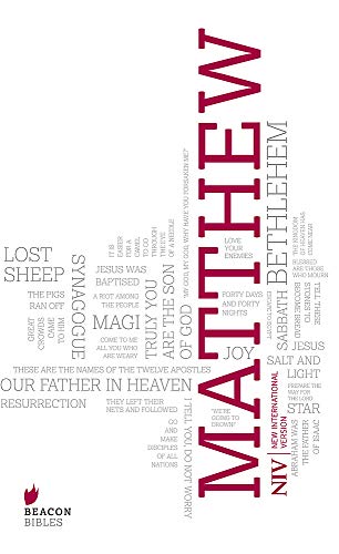 9781444789652: NIV Gospel of Matthew (New International Version)