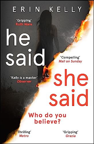 Imagen de archivo de He Said/She Said: the gripping Sunday Times bestseller with a shocking twist a la venta por HPB Inc.