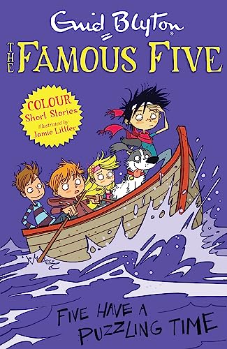 Stock image for Famous Five Colour Short Stories: Five Have a Puzzling Time (Famous Five: Short Stories) for sale by AwesomeBooks