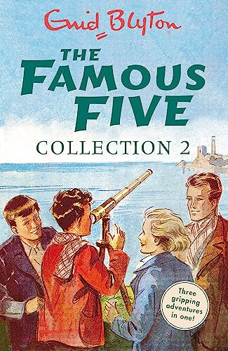 Imagen de archivo de The Famous Five Collection 2 (Five Go to Smuggler's Top / Five Go Off in a Caravan / Five On Kirrin Island Again) a la venta por ubucuu